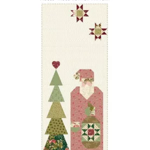 Patron Santa Claus table runner