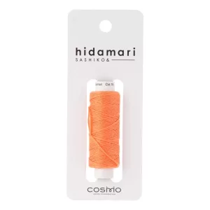 fil à Sashiko coloris mandarine