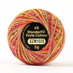 Coton perlé 8 Eléganza "Dragon Fruit"