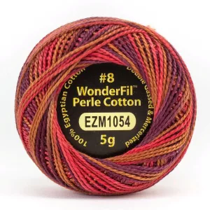 Coton perlé 8 Eléganza "Mulled wine"