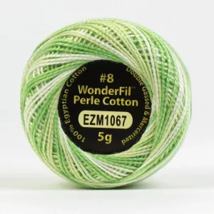 Coton perlé 8 Eléganza "butter letuce"
