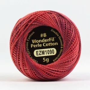 Coton perlé 8 Eléganza "Cranberry"