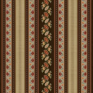 tissu de bordure Multi Strip de Pam Buda