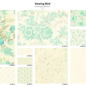 Charm Pack Sewing bird de Edita Sytar pour Laundry Basket