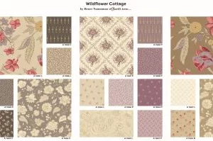 Charm Pack Wildflower Cottage de Renée Nannemann