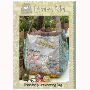 Patron friendship drawstring bag