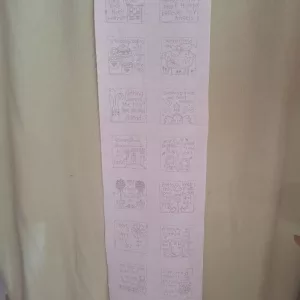 Panneau Sweet Sentiments Stitchery
