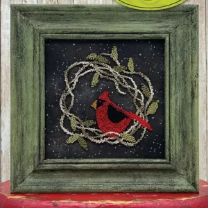 Semi kit punchneedle "Winter nest"